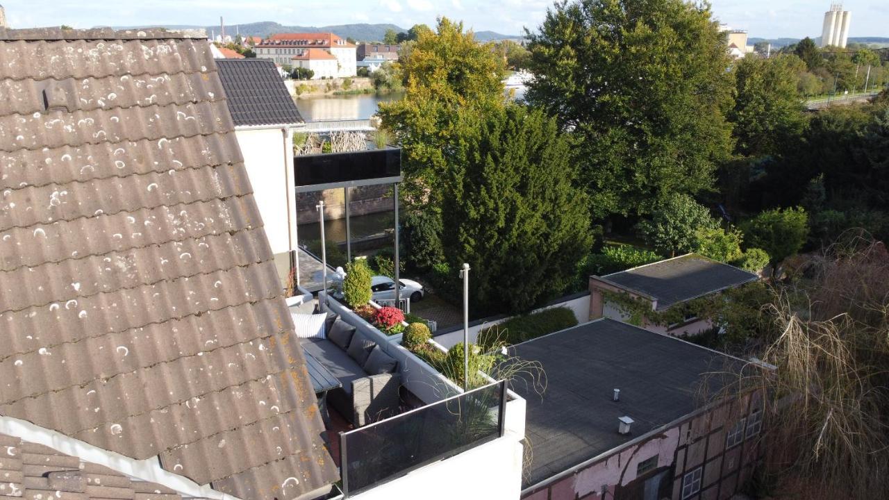 Ferienwohnung Brueckenkopf Og Hamelin Ngoại thất bức ảnh